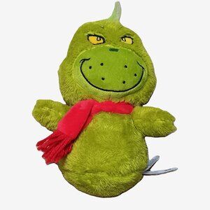 New 9" Ruz brand baby Grinch stuffed toy without tags and without legs